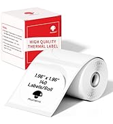 Phomemo Multi-Purpose Self-Adhesive Round Circle Label for Phomemo M110/M100/M220/M221/M108 Label...