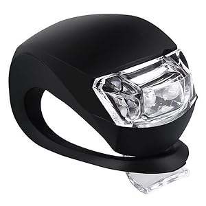 Black silicone white light