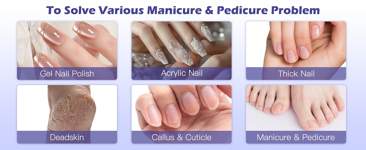 5 Speeds Hand Foot Care Nail Drill
