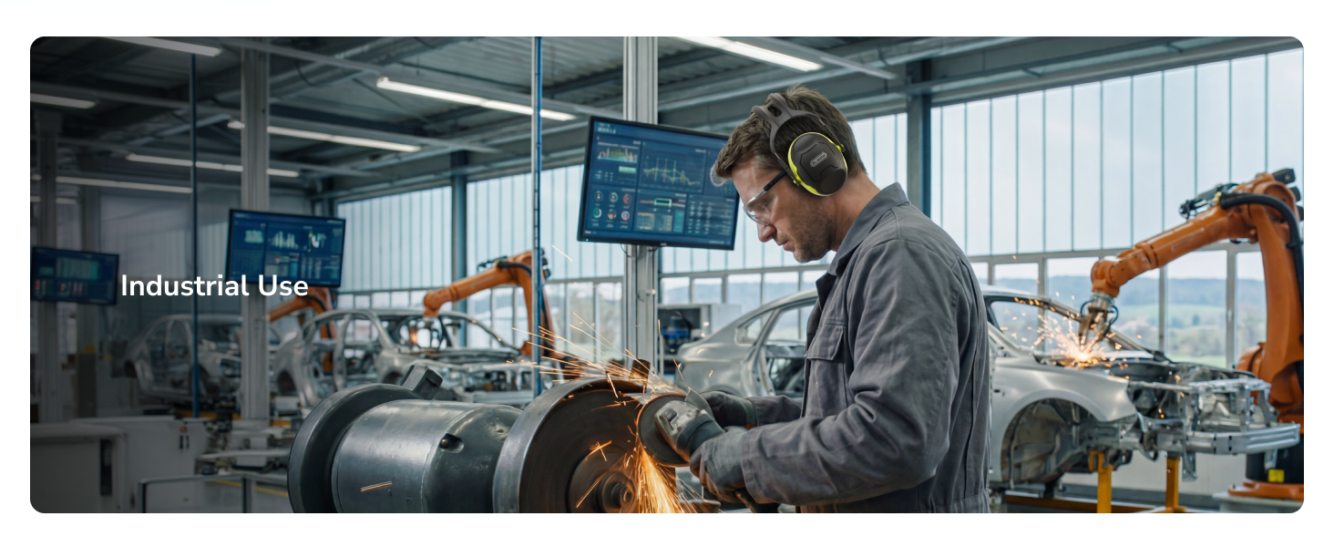 Noise Reduction Ear Muffs, Ear Protection Noise Cancelling Headphones Hearing Protection Earmuffs