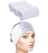Sinland Facial Spa Headband For Washing Makeup Cosmetic Shower Soft Women Hair Band 3 Pack