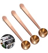 Coffee Scoop Clip Stainless Steel Tablespoon Coffee Spoon With long handle Multifunction Sealing ...