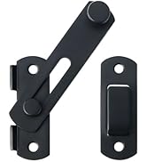 Alise Flip Latch Gate Latches Safety Door Lock for Barn Wood Fence Sliding French Doors,Heavy Dut...