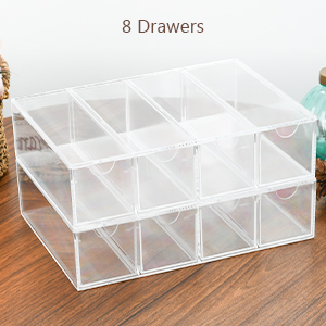 8 Drawers