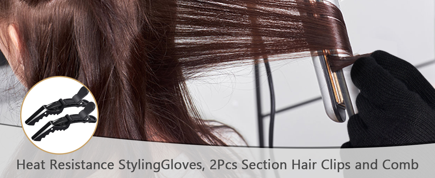 Heat Gloves for Hair Styling