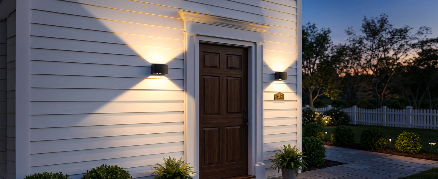 Motion Sensor Wall Light with Remote Control