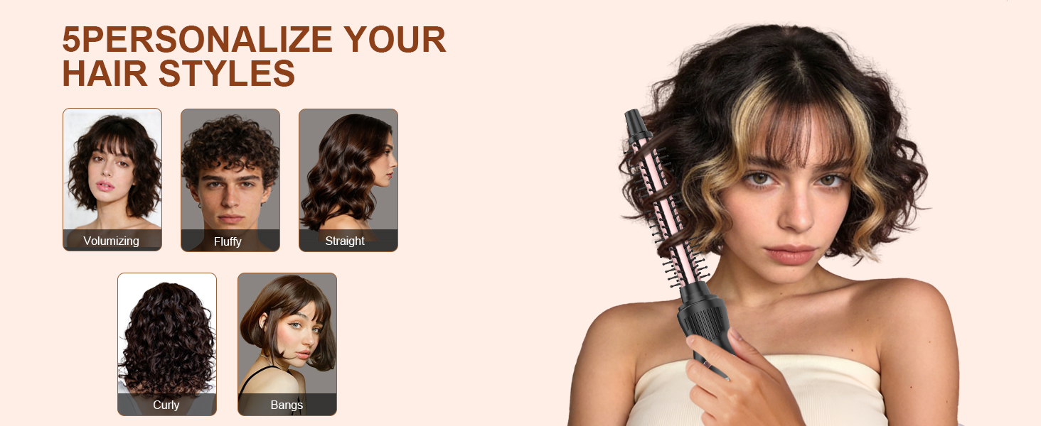 thin curling brush