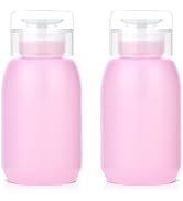 MEKK Acetone Pump Dispenser,Push Down Pump Dispenser Empty Alcohol Dispenser Push Down Nail Polis...