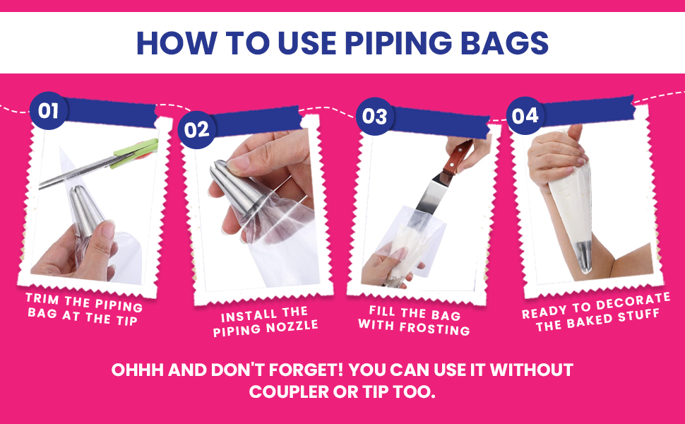 piping bags