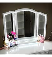 ViLSOM Led Vanity Mirror Lights Kit, 13ft/4M 240 LEDs Make-up Vanity Mirror Light for Vanity Make...