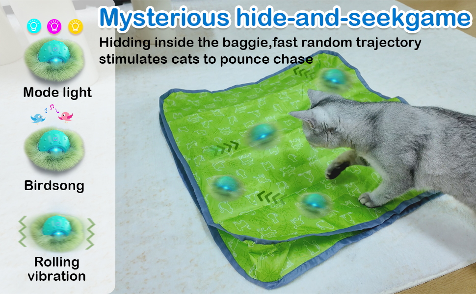automatic cat toy motion energy