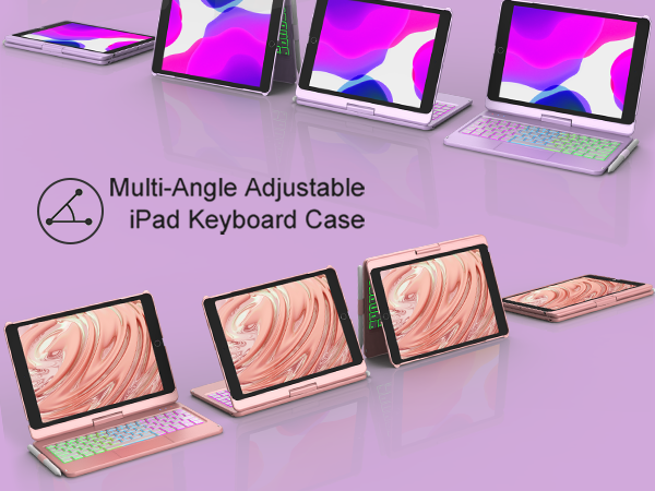 ipad 7th 8th 9th generation case with keyboard keyboard for ipad 9th generation ipad laptop case