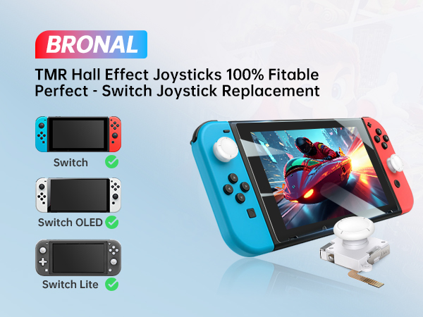 BRONAL Hall Effect Joystick