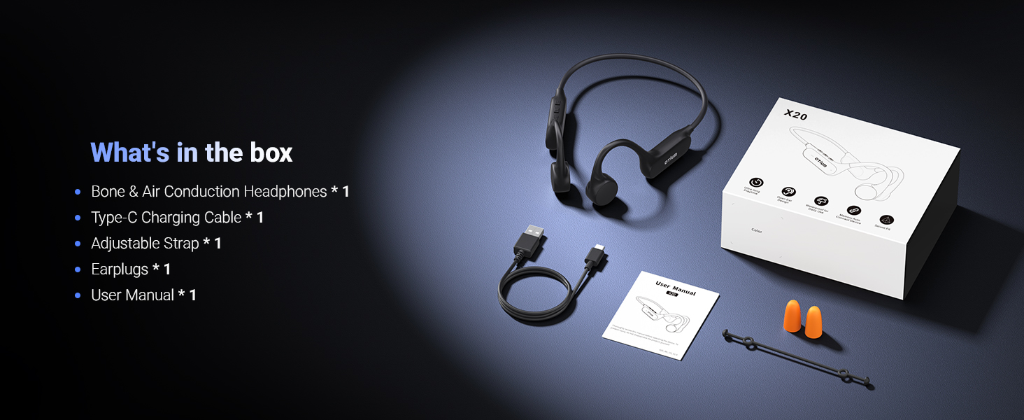 Bone & Air Conduction Headphones