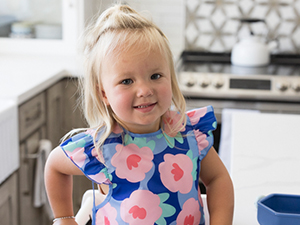 Apron bib flexible comfort