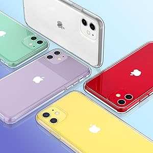 iphone11 clear case 6.1 with design iphone 11 bumper protective rugged heavy duty protection
