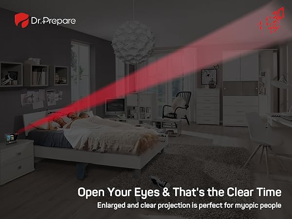 Projection Alarm Clock