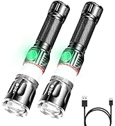 Tactical Flashlight Rechargeable, High Lumens Led Handheld Flashlights-Magnetic Base, Super Brigh...