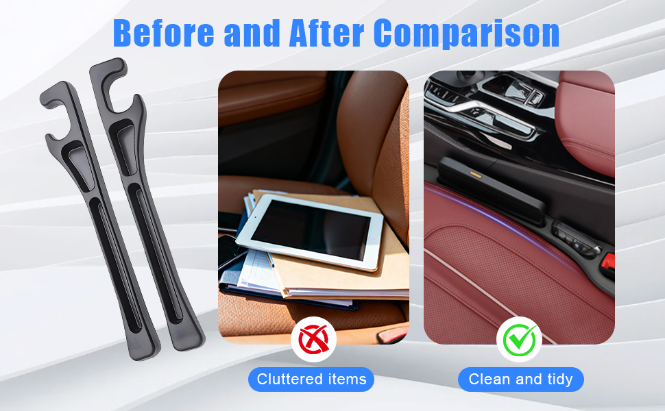 Car Seat Gap Filler Organizer