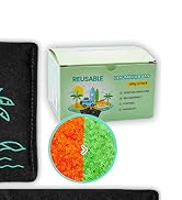 Wisesorb 200g x 3pcs Rechargeable Desiccant Packs for Storage, Color Indicating Silica Gel Packet...