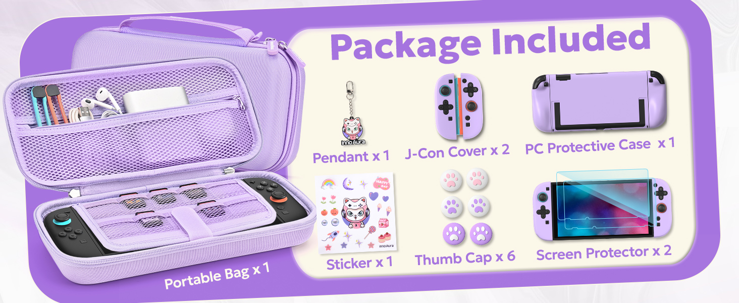 switch 2 case purple