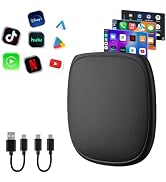 Magic Box 2.0 Max, Wireless Carplay & Android Auto Adapter, Qualcomm Multi-Core AI Box Streaming ...