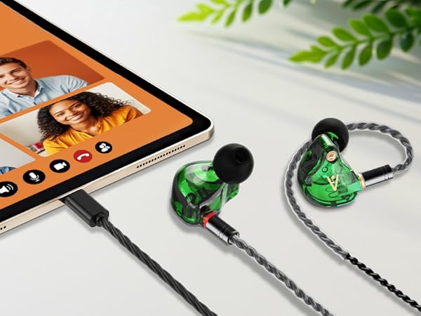Audiovance HiFi Wired Earbuds Vibes 202