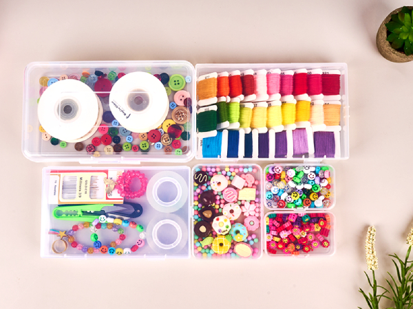 Storage Boxes with Hinged Lids
