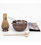 Joyscale Macha Wisk Set, Ceramic Macha Kit, 8 Pcs Conch Color Matcha Set, Matcha Bowl And Whisk S...