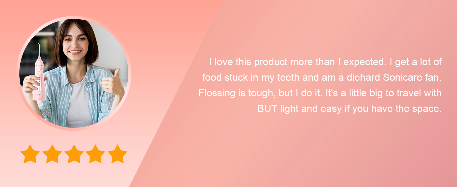water dental flosser