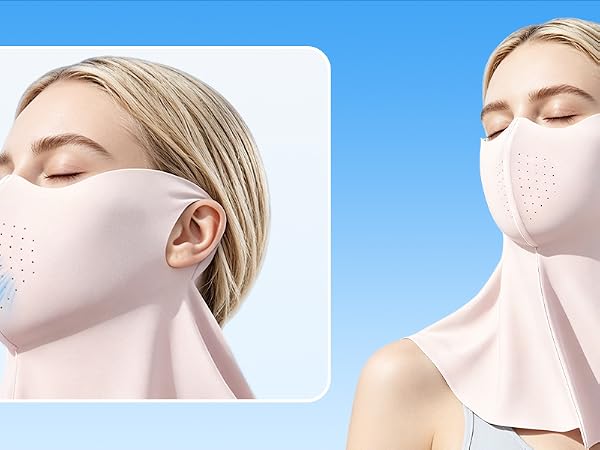 uv face mask sun protection