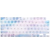ProElife Keyboard Cover Skin for MacBook Air 13.6 inch 2022 Apple M2 Chip (Model: A2681), Ultra T...