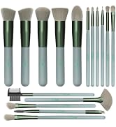Makeup Brushes Makeup Brush Set - 16 Pcs BESTOPE PRO Premium Synthetic Foundation Concealers Eye ...