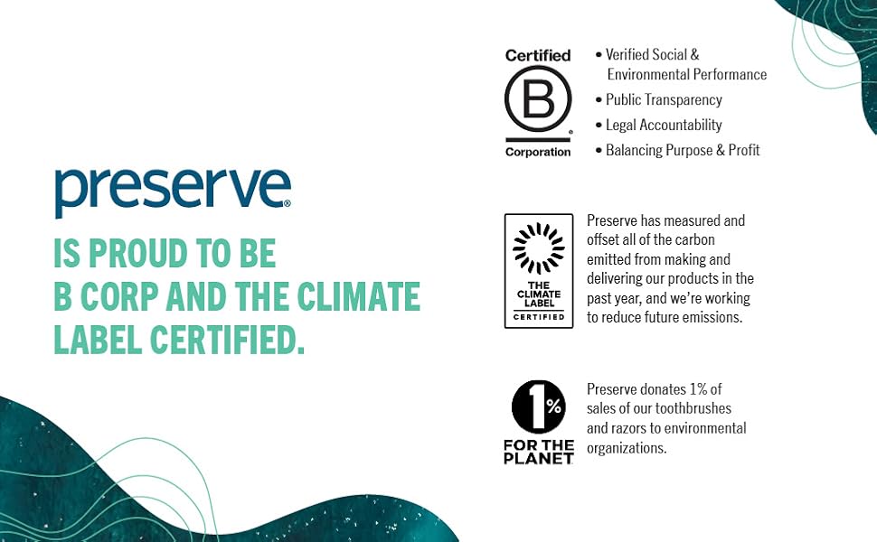 responsibly made self care and personal care essentials b corp climate label 1% for the planet