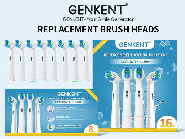 GENKENT replacement heads