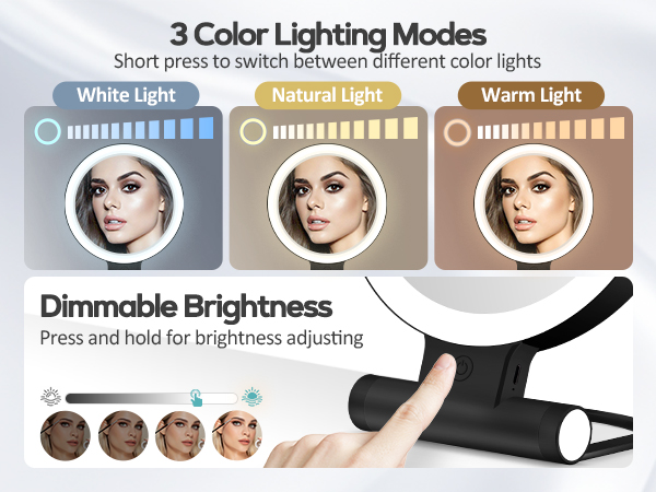 3 color lighting modes