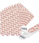 20 Sets 4 in.x 1 in. Hook and Loop Tape Sticky Back, Double-Sided Adhesive Strip,Heavy Duty