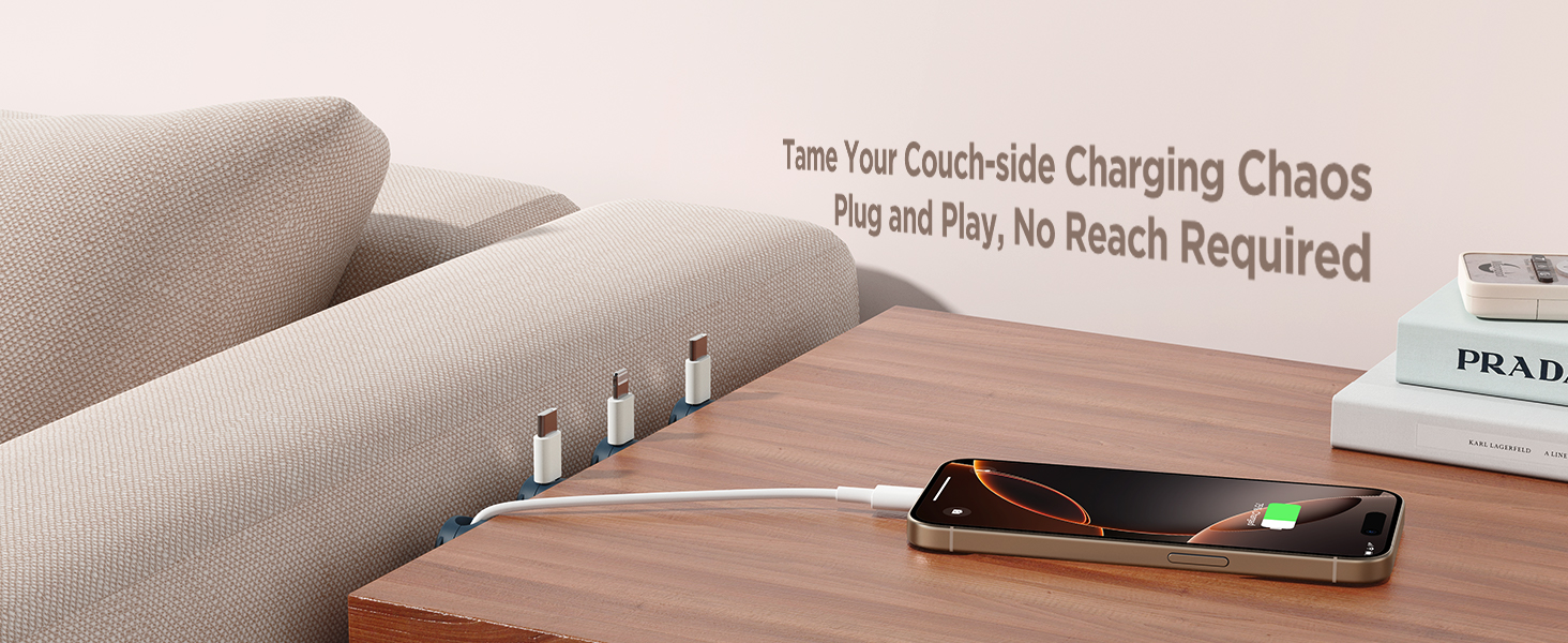 cord holder for nightstand