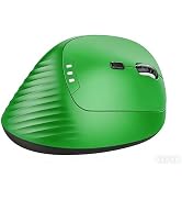 Ergonomic Vertical Wireless Mouse, 8,000 DPI Rechargeable Mouse with Triple-Mode Connection(2.4G+...