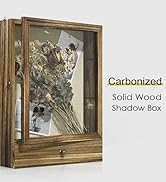 Picrit Large Brown Shadow Box Frame 16x20, 3.1