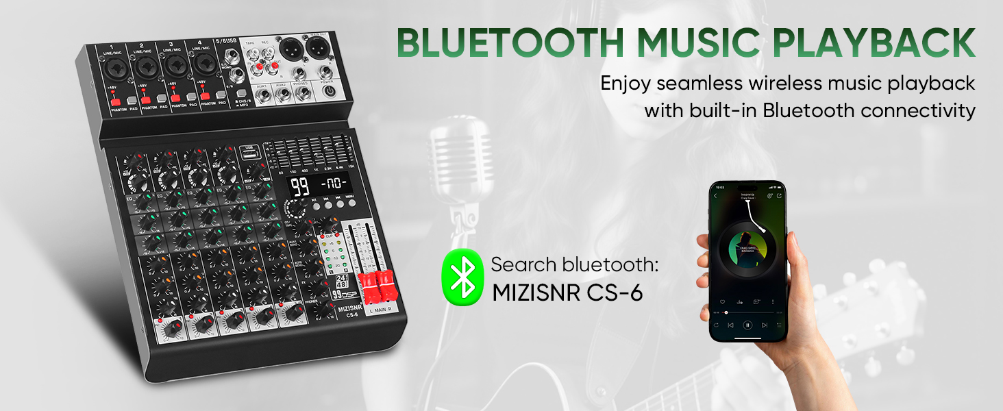 BLUETOOTH MUSIC PLAYBACK