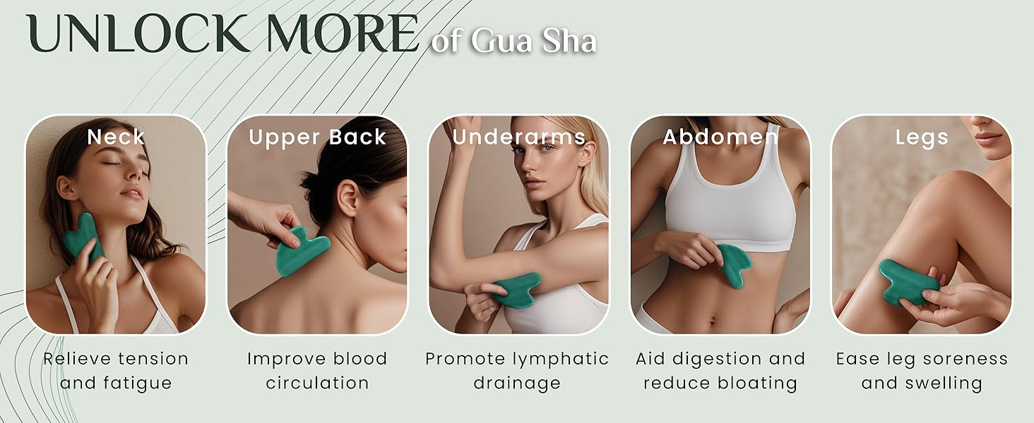 Rena Chris Gua Sha Facial Tools