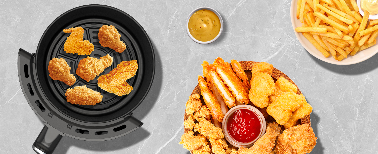 small air fryer small airfryer mini air fryer oven compact air fryer 2 people air fryer basket black