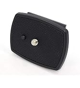 VICTIV Tripod Quick Release Plate (1/4") Camera Mounting Adapter Parts Replacement, Compatible wi...