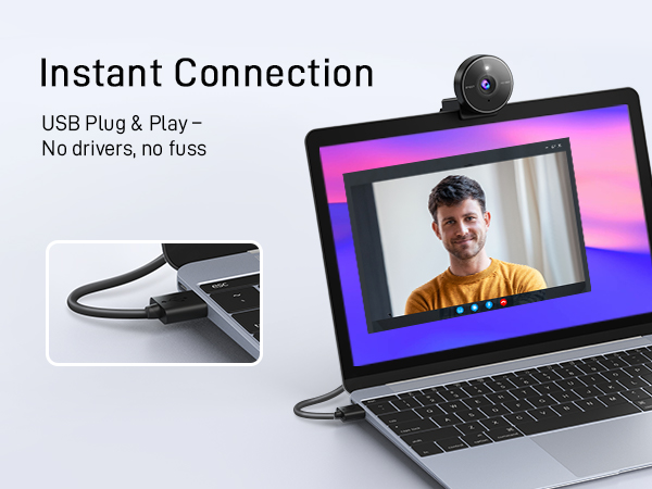 EMEET C950 1080P Webcam Plug & Play