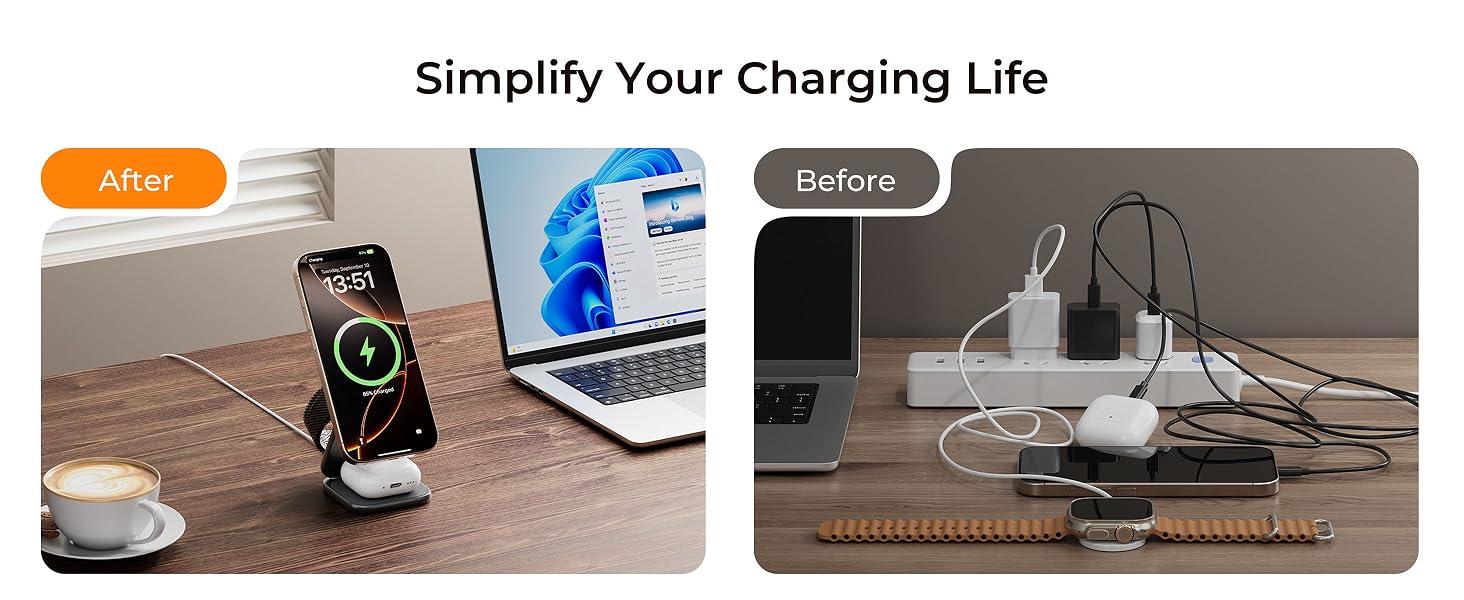 iphone charger stand travel charging station iphone and watch charger