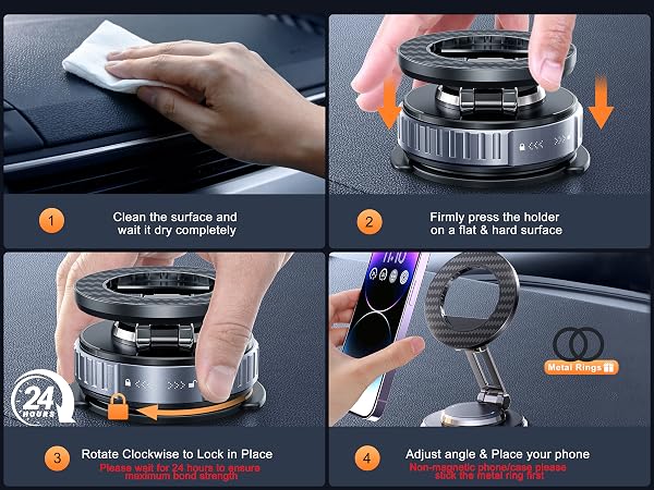magnetic phone holders for car