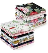 Goaste 16 Pack Cotton Handkerchiefs for Women, 17.7 Inch Women Hankies with Vintage Floral Print,...