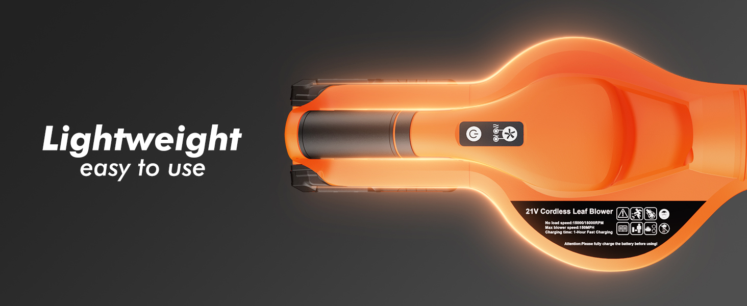 small leaf blower