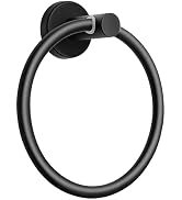 Towel Ring for Bathroom, SUS 304 Stainless Steel Hand Towel Holder for Wall Mounted, Heavy Duty T...